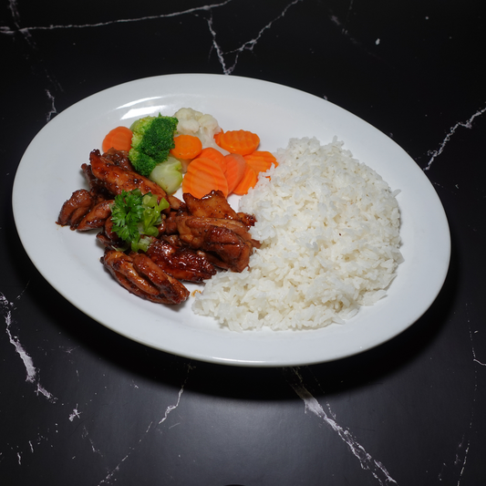 Teriyaki Chicken & White Rice