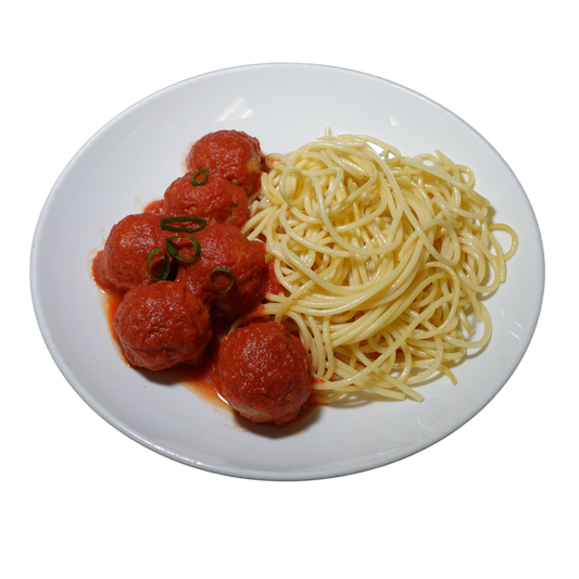 Turkey Meatballs & Spaghetti