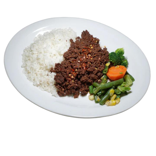 Korean Beef & White Rice